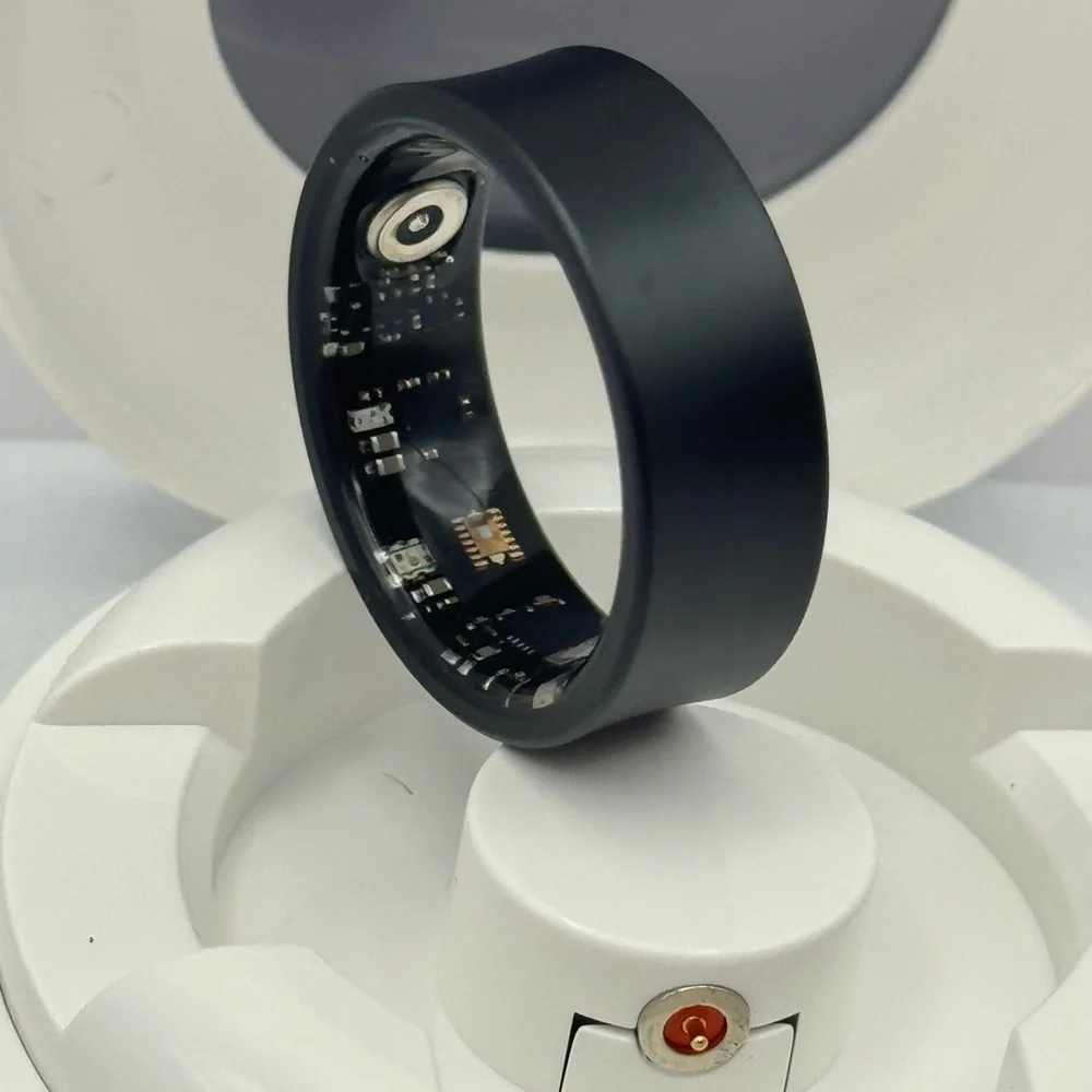 Luck Ring Smart Ring- Black Size 9 or 11
